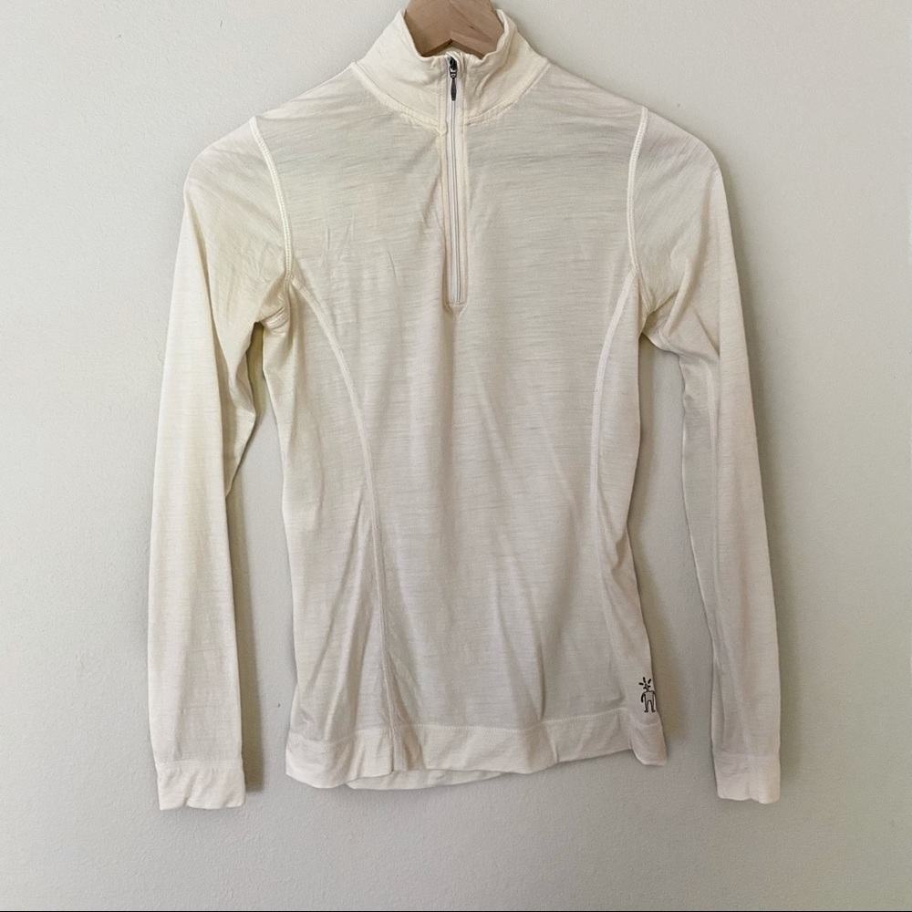 Smartwool Merino Wool 1/4 zip base layer